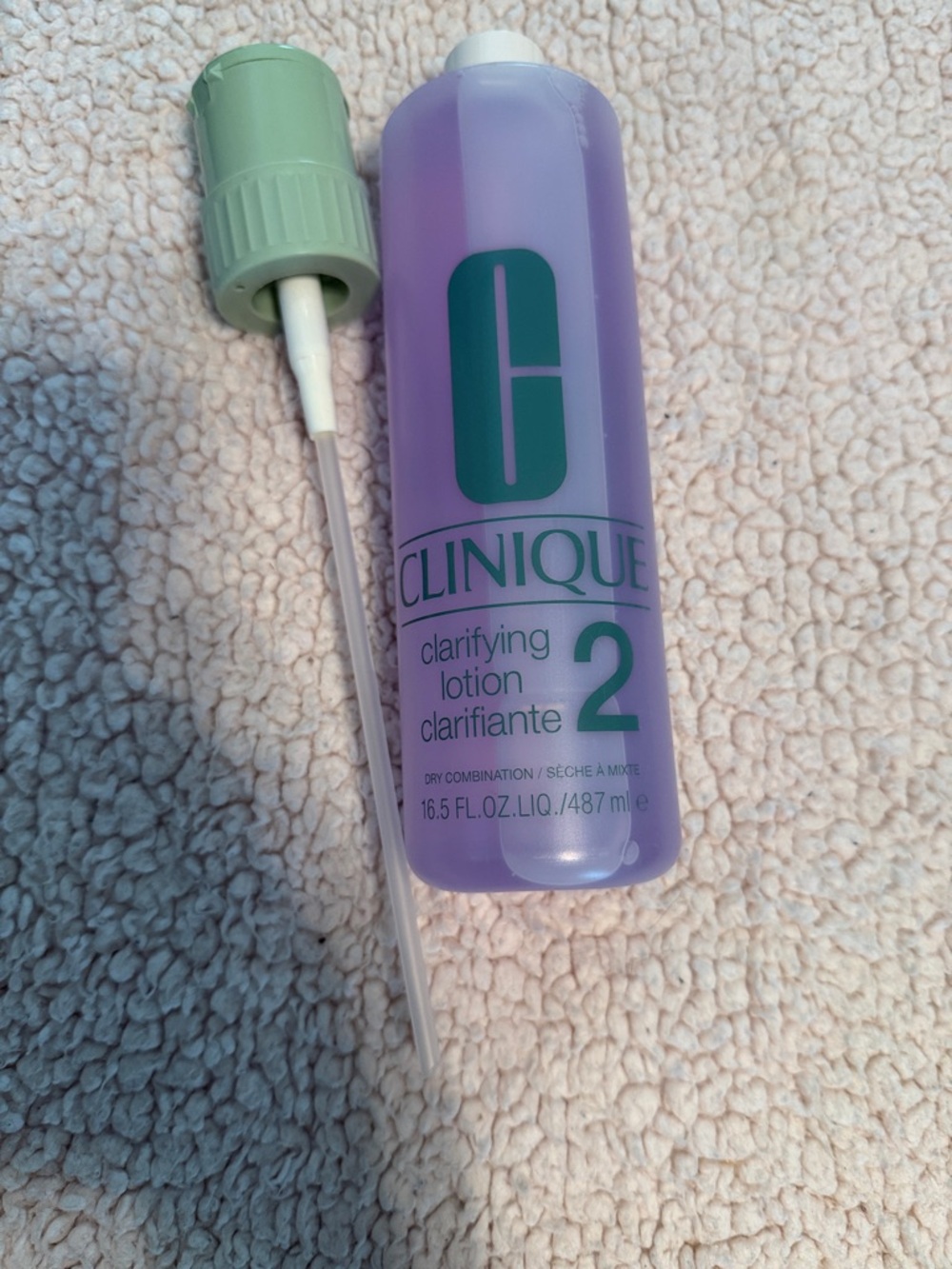 Clinique Clarifying Lotion No.2 Purple Bottle with Green Accents